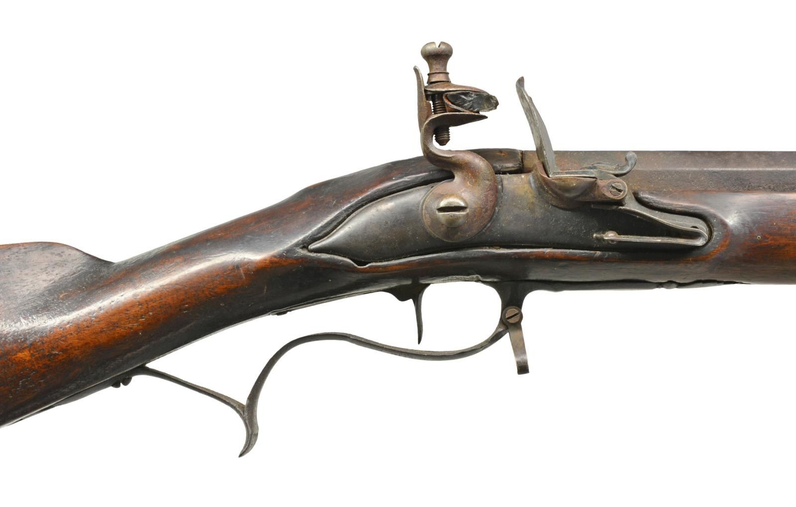 Biggar Rifle AMERICAN REVOLUTIONARY WAR JAEGER BIG BORE RIFLE. - Poulin Auctions