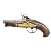 Image 4 : TWO 18th CENTURY FLINTLOCK POCKET PISTOLS.