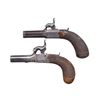 Image 2 : LANG & REDFERN PERCUSSION BOOT PISTOLS.