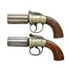 Image 2 : 2 BRITISH BARHAMMER PERCUSSION PEPPERBOX