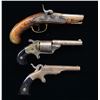 Image 1 : 3 ANTIQUE HANDGUNS.