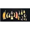 Image 1 : LARGE GROUP OF 18th & 19th CENTURY CARVED HORNS.