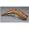 Image 2 : ENGRAVED POWDER HORN.