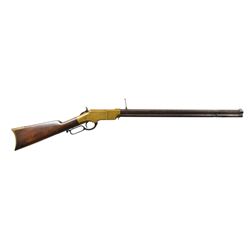 HENRY 1860 LEVER ACTION RIFLE.