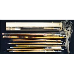 LOT OF WINCHESTER & ASSORTED FLY RODS.