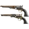 Image 1 : COLT 1860 ARMY & COPY RIGDON REVOLVERS.