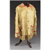 Image 1 : DECORATED NORTHERN PRARIE HIDE COAT.