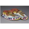 Image 1 : CEREMONIAL FULLY BEADED SIOUX MOCCASINS.