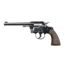 COLT OFFICIAL POLICE REVOLVER.