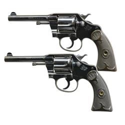 2 COLT POLICE POSITIVE DA REVOLVERS.