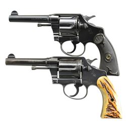 2 COLT POLICE POSITIVE DA REVOLVERS.