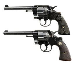 2 COLT ARMY SPECIAL REVOLVERS.