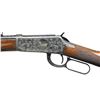 Image 2 : NICELY ENGRAVED & SILVER INLAYED WINCHESTER MODEL