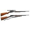 Image 1 : WINCHESTER 61 & 62A PUMP RIFLES.