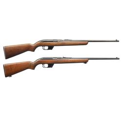 2 WINCHESTER SEMI-AUTO 77 RIFLES.