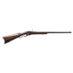 EVANS REPEATER LEVER ACTION RIFLE.