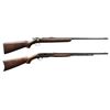 Image 1 : WINCHESTER 67 & REMINGTON 12C RIFLES.