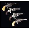 Image 1 : 4 FOREHAND & WADSWORTH SIDE HAMMER SA REVOLVERS.