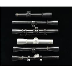 6 LEUPOLD SPORTING SCOPES.