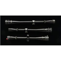 3 LYMAN ALL-AMERICAN TARGET SCOPES.