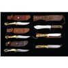 Image 1 : 3 PUMA & 3 SCHRADE KNIVES WITH SHEATHS.