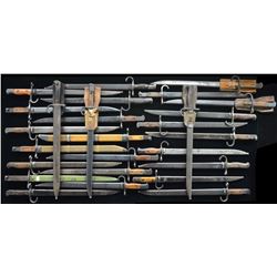 27 JAPANESE BAYONETS.