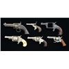 Image 2 : 6 ANTIQUE HANDGUNS.