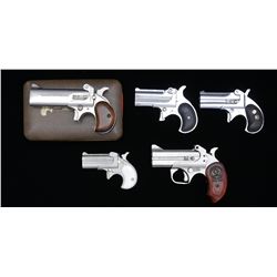 5 AMERICAN O/U DERRINGERS.