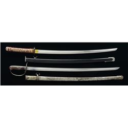 2 JAPANESE SWORDS.