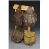 Image 1 : GROUP OF 3 WW1 AMERICAN MILITARY SADDLE BAGS.