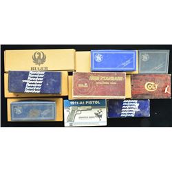 MISCELLANEOUS HANDGUN BOXES.