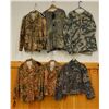 Image 1 : 6 REPRODUCTION WWII GERMAN CAMOUFLAGE TUNICS.