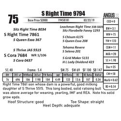 S Right Time 9794