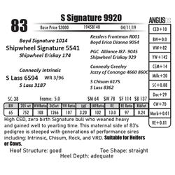 S Signature 9920