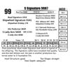 Image 1 : S Signature 9887