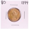 Image 1 : 1894 $5 Liberty Head Half Eagle Gold Coin