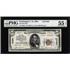 Image 1 : 1929 $5 Washington Court House, OH CH# 13490 National Note PMG About Uncirculated 55EPQ