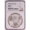 Image 1 : 1986 $1 American Silver Eagle Coin NGC MS69