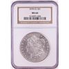 Image 1 : 1878-CC $1 Morgan Silver Dollar Coin NGC MS64