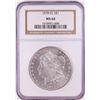 Image 1 : 1878-CC $1 Morgan Silver Dollar Coin NGC MS64