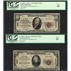 Image 1 : 1929 $10/20 Citizens NB Washington, PA CH# 3383 National Currency Notes PCGS F15