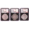 Image 1 : Lot of 1882, 1883, & 1884-O $1 Morgan Silver Dollar Coins NGC Genuine