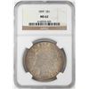 Image 1 : 1899 $1 Morgan Silver Dollar Coin NGC MS62