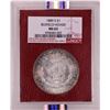 Image 2 : 1889-S $1 Morgan Silver Dollar Coin Redfield Hoard NGC MS63