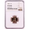 Image 1 : 1957 Proof Lincoln Wheat Cent Coin NGC PF69RD