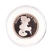 Image 1 : Rarities Mint 1989 Disney Mickey "Good Luck" 1/4 oz. .999 Fine Silver Round