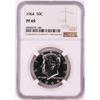 Image 1 : 1964 Proof Franklin Half Dollar Coin NGC PF69