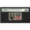 Image 1 : 1874 25 Cent Fifth Issue Fractional Currency Note Fr.1309 PMG Gem Uncirculated 66EPQ