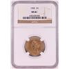 Image 1 : 1900 $5 Liberty Head Half Eagle Coin NGC MS61