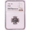 Image 1 : 1954 Proof Roosevelt Dime Coin NGC PF68